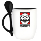 Кружка с ложкой