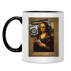 Кружка двухцветная