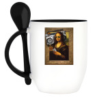 Кружка с ложкой