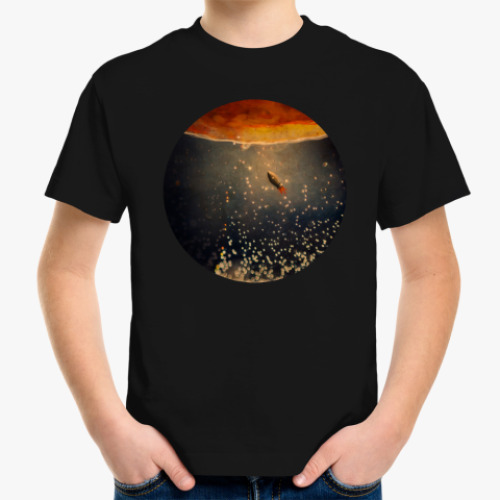 Детская футболка с принтом К солнцу