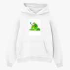 Толстовка худи оверсайз