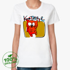 Женская футболка органик