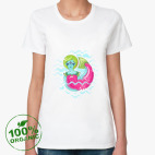 Женская футболка органик