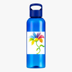 Прозрачная спортивная бутылка