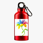 Металлическая бутылка 400 мл UV-DTF