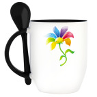 Кружка с ложкой