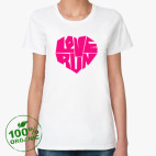 Женская футболка органик