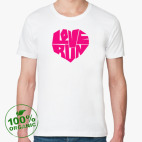 Мужская футболка органик