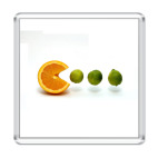 Магнит акриловый 6,5 x 6,5 см