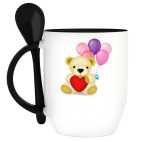 Кружка с ложкой