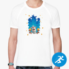 Мужская спортивная футболка