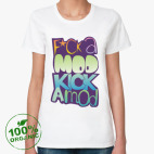 Женская футболка органик