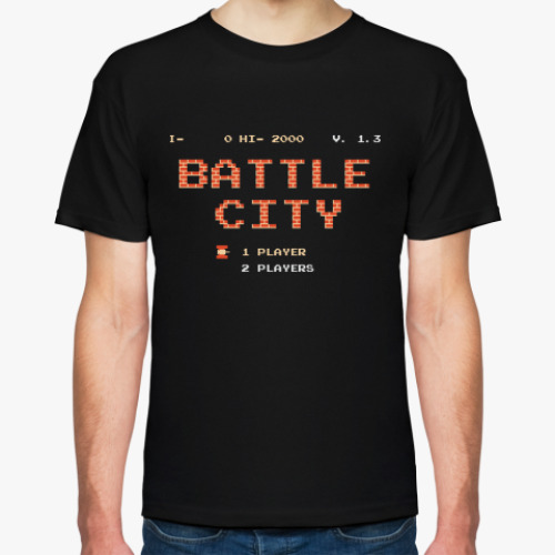 Футболка с принтом Battle City