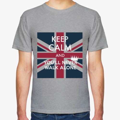 Футболка с принтом You’ll Never Walk Alone