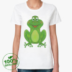 Женская футболка органик