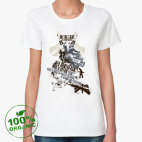 Женская футболка органик