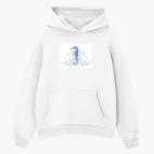 Толстовка худи оверсайз