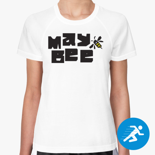Женская спортивная футболка с принтом May Bee