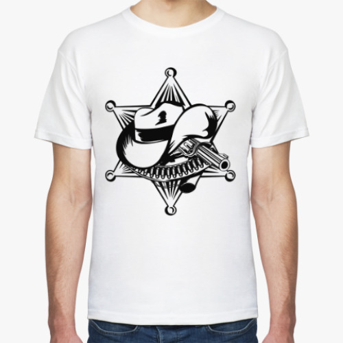 Футболка с принтом Шериф