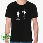 Мужская футболка органик