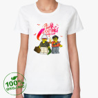 Женская футболка органик