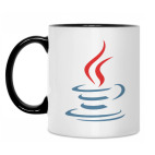 Кружка двухцветная