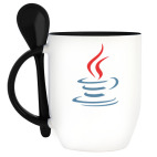 Кружка с ложкой