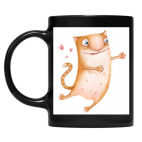 Кружка цветная UV-DTF