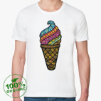 Мужская футболка органик