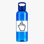 Прозрачная спортивная бутылка