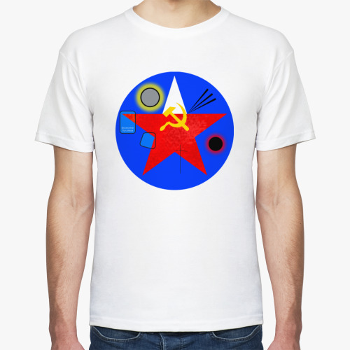 Футболка с принтом Супрематизм