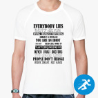 Мужская спортивная футболка