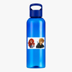 Прозрачная спортивная бутылка