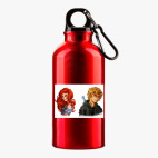 Металлическая бутылка 400 мл UV-DTF