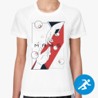 Женская спортивная футболка