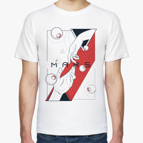 Футболка с принтом Opposites. Mars