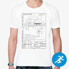 Мужская спортивная футболка