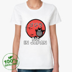 Женская футболка органик