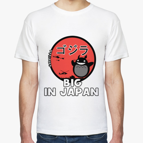 Футболка с принтом Big in Japan Totoro