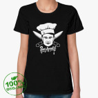 Женская футболка органик