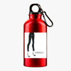 Металлическая бутылка 400 мл UV-DTF