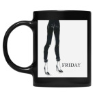 Кружка цветная UV-DTF