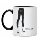 Кружка двухцветная