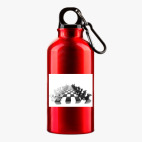 Металлическая бутылка 400 мл UV-DTF