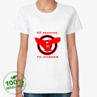 Женская футболка органик