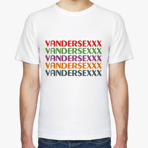 Футболка с принтом VANDERSEXXX