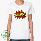 Женская футболка органик