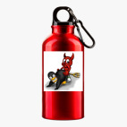 Металлическая бутылка 400 мл UV-DTF