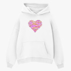 Толстовка худи оверсайз