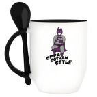 Кружка с ложкой